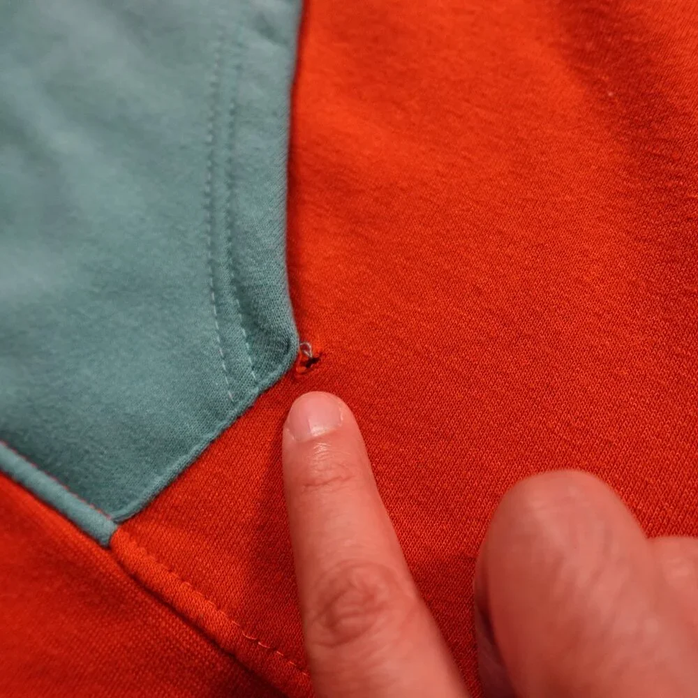 Brooklyn Cloth Colorblock Hoodie XL – “Go Outside” Graphic - Picture 7 of 14